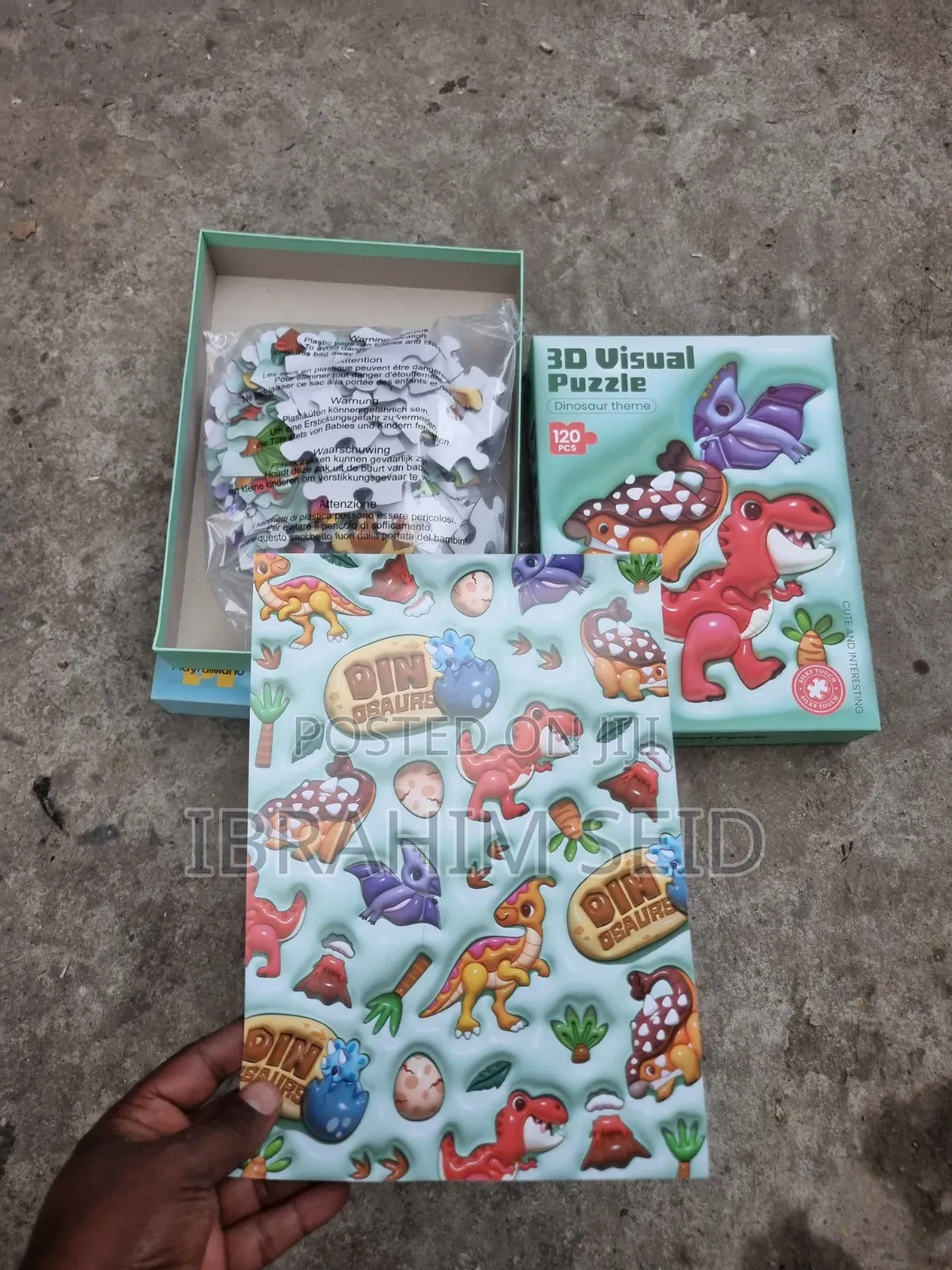 የልጆች ማራኪ 3ዲ የእንቆቅልሽ ጨዋታ (3D Visual Puzzle)!