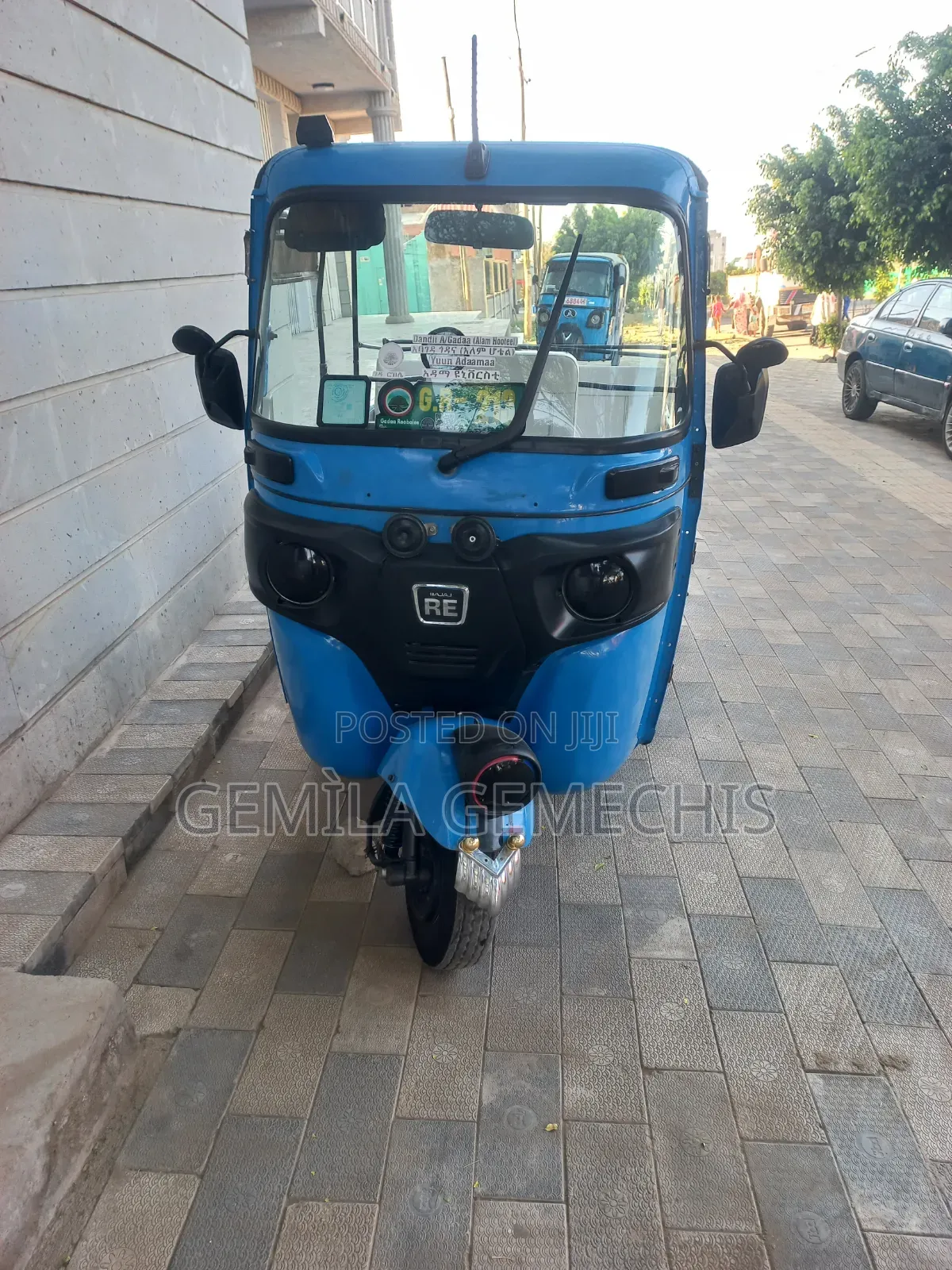 New Bajaj Qute 2023 Blue