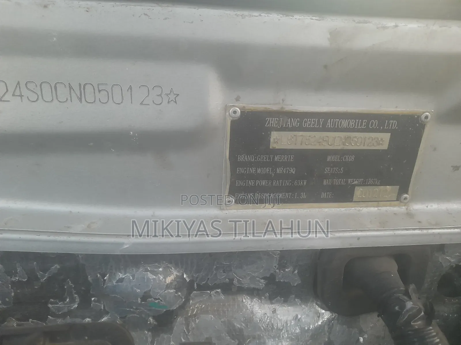 Geely CK 2012 Silver