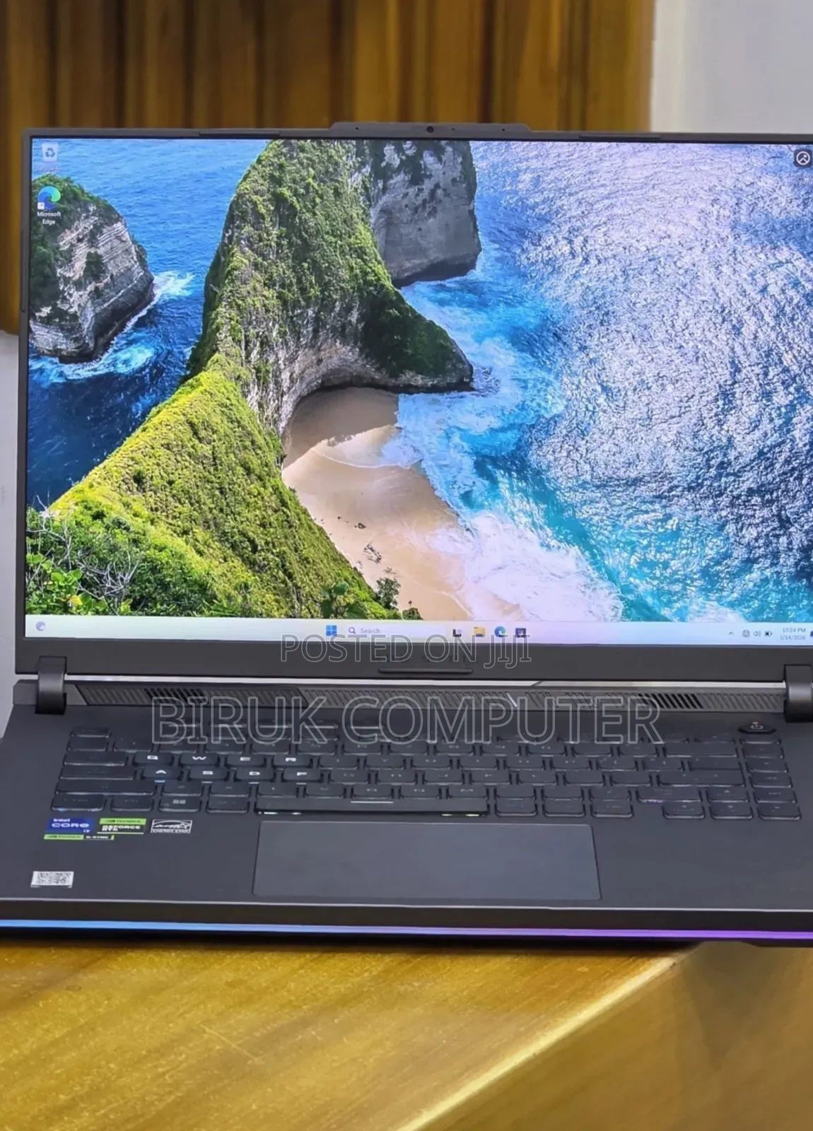 New Laptop Asus ROG Strix G15 16GB Intel Core i7 SSD 1T