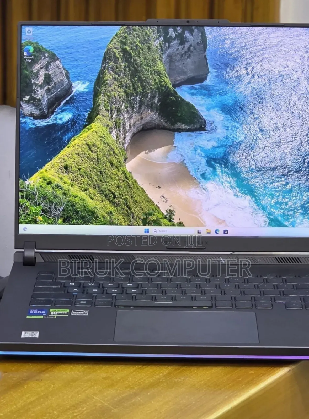 New Laptop Asus ROG Strix G15 16GB Intel Core i7 SSD 1T