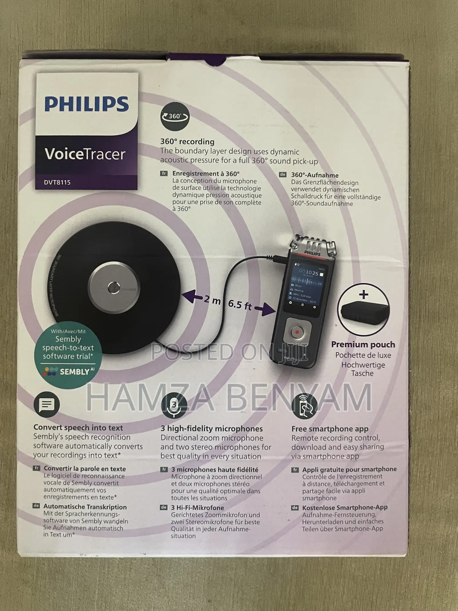Philips Voice Tracker and Meeting Recorder