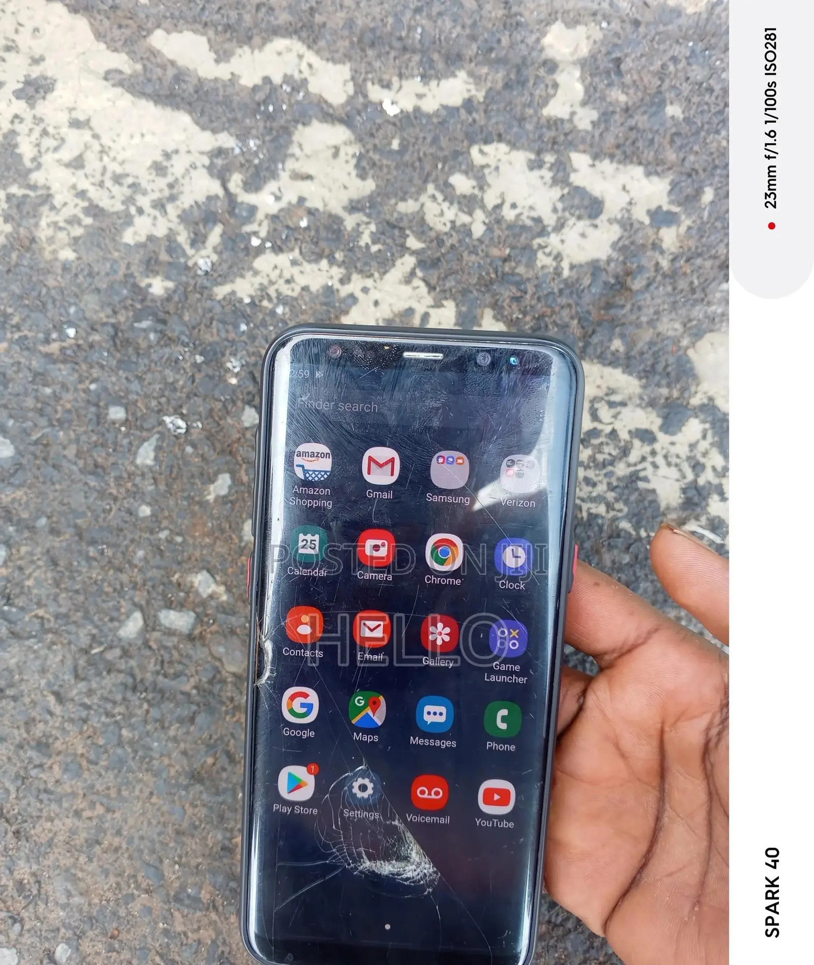 Samsung Galaxy S8+ 128 GB Black