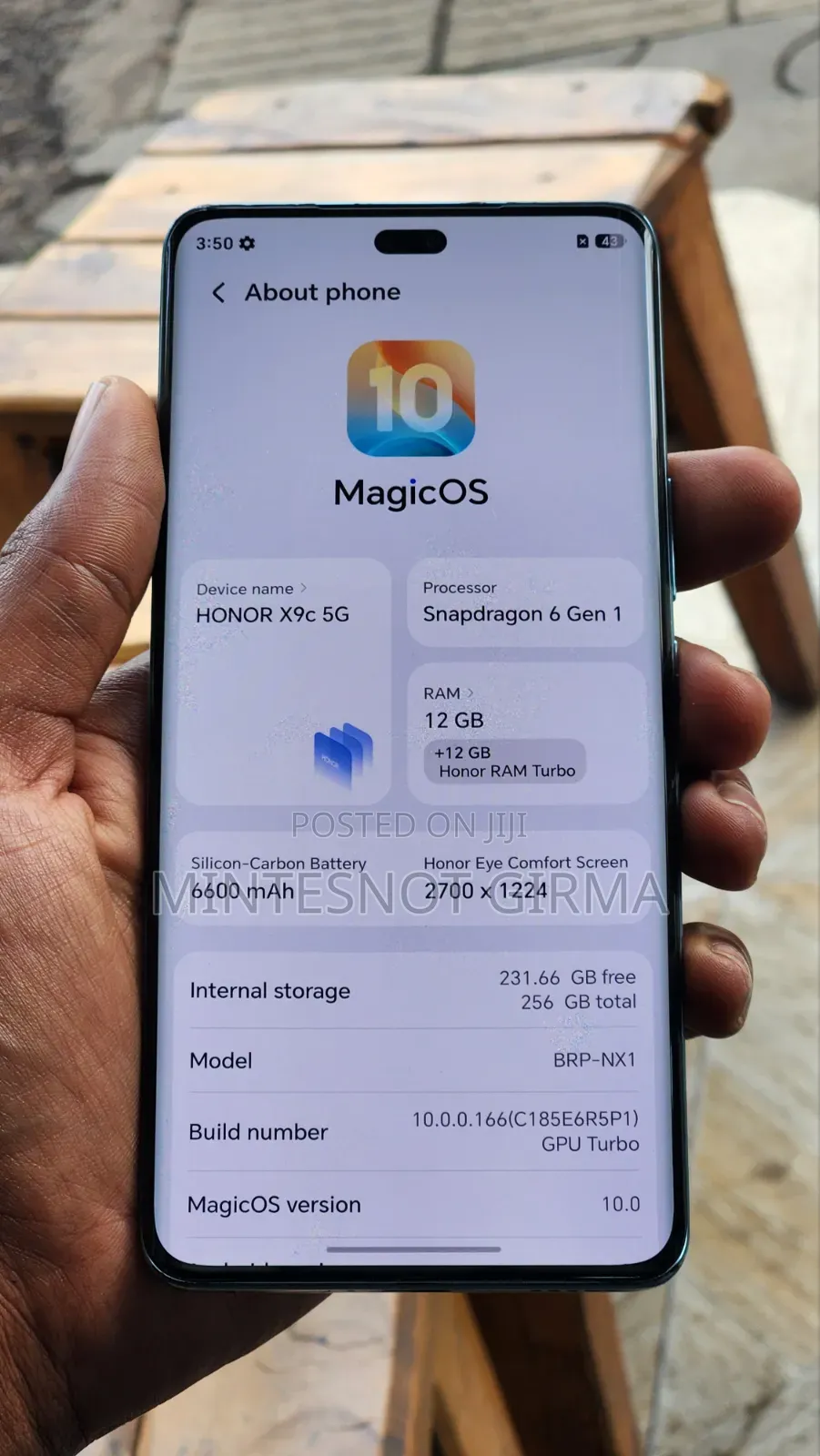Honor X9c 256 GB Blue