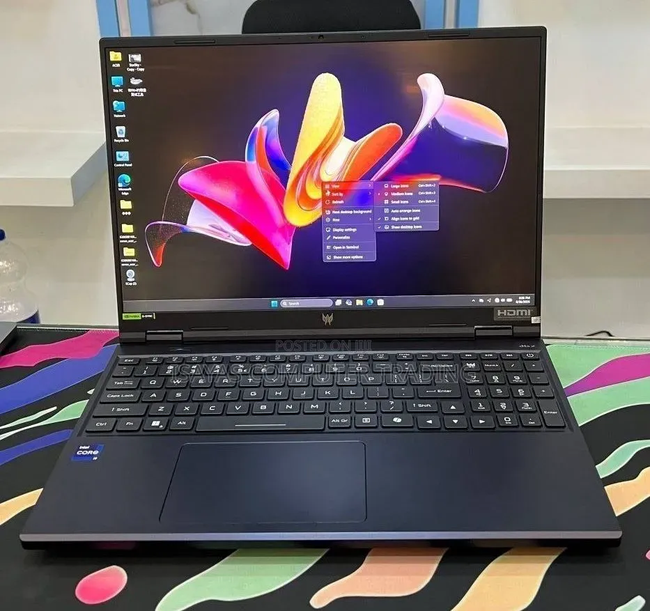 New Laptop Acer Predator Helios Neo 16 16GB Intel Core i9 SSD 1T