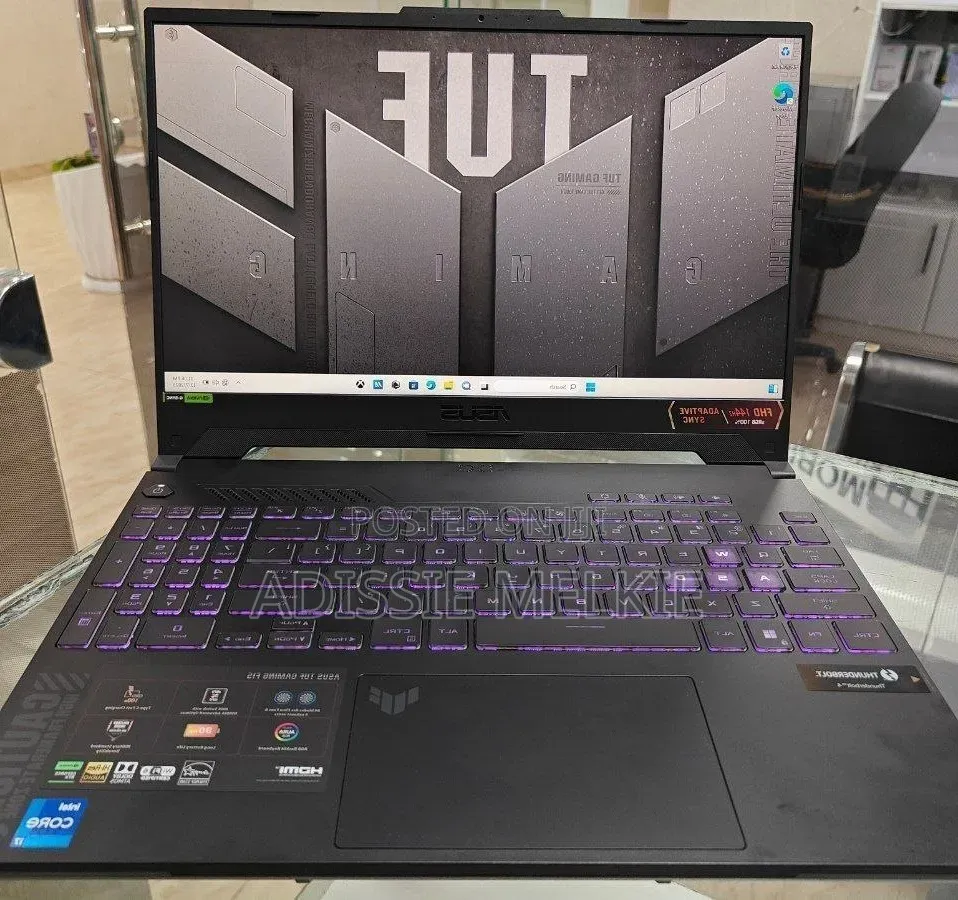 New Laptop Asus TUF Dash F15 16GB Intel Core i7 SSD 512GB