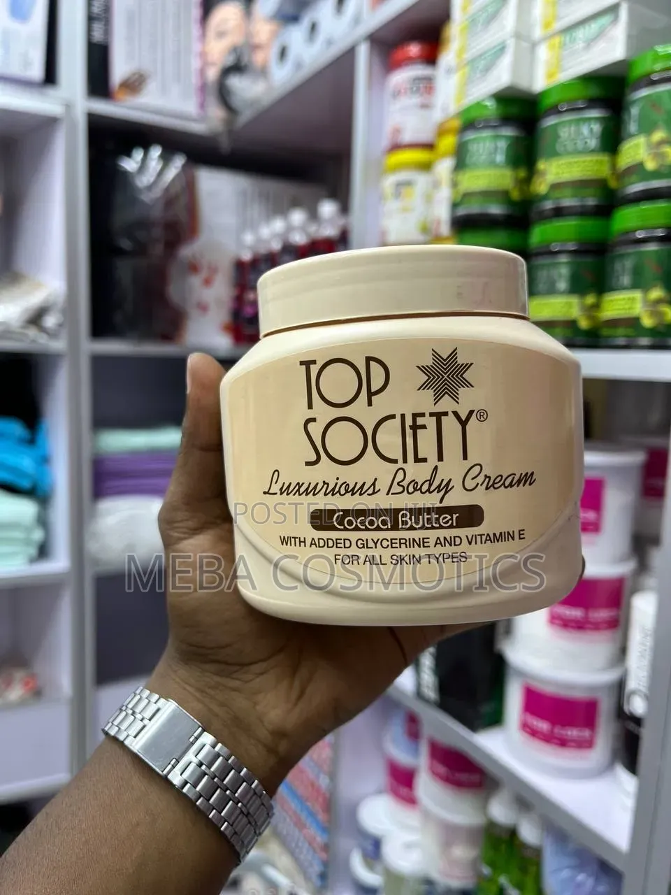 Top Society Body Cream