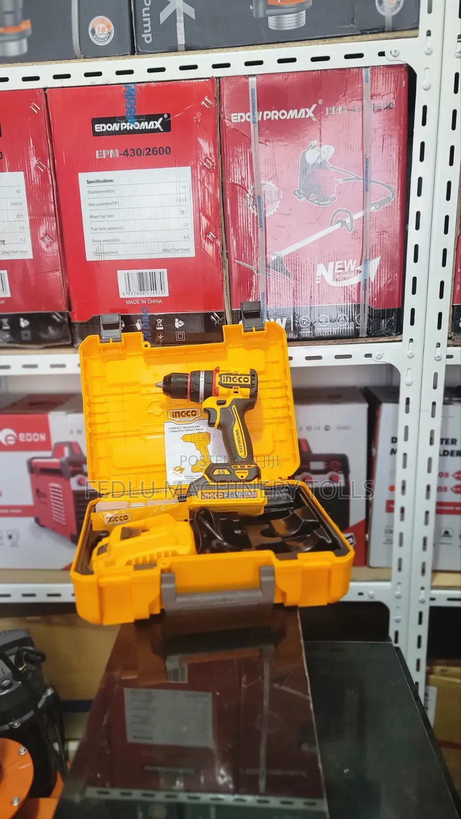 Ingco Brushless Drill Model 55nm