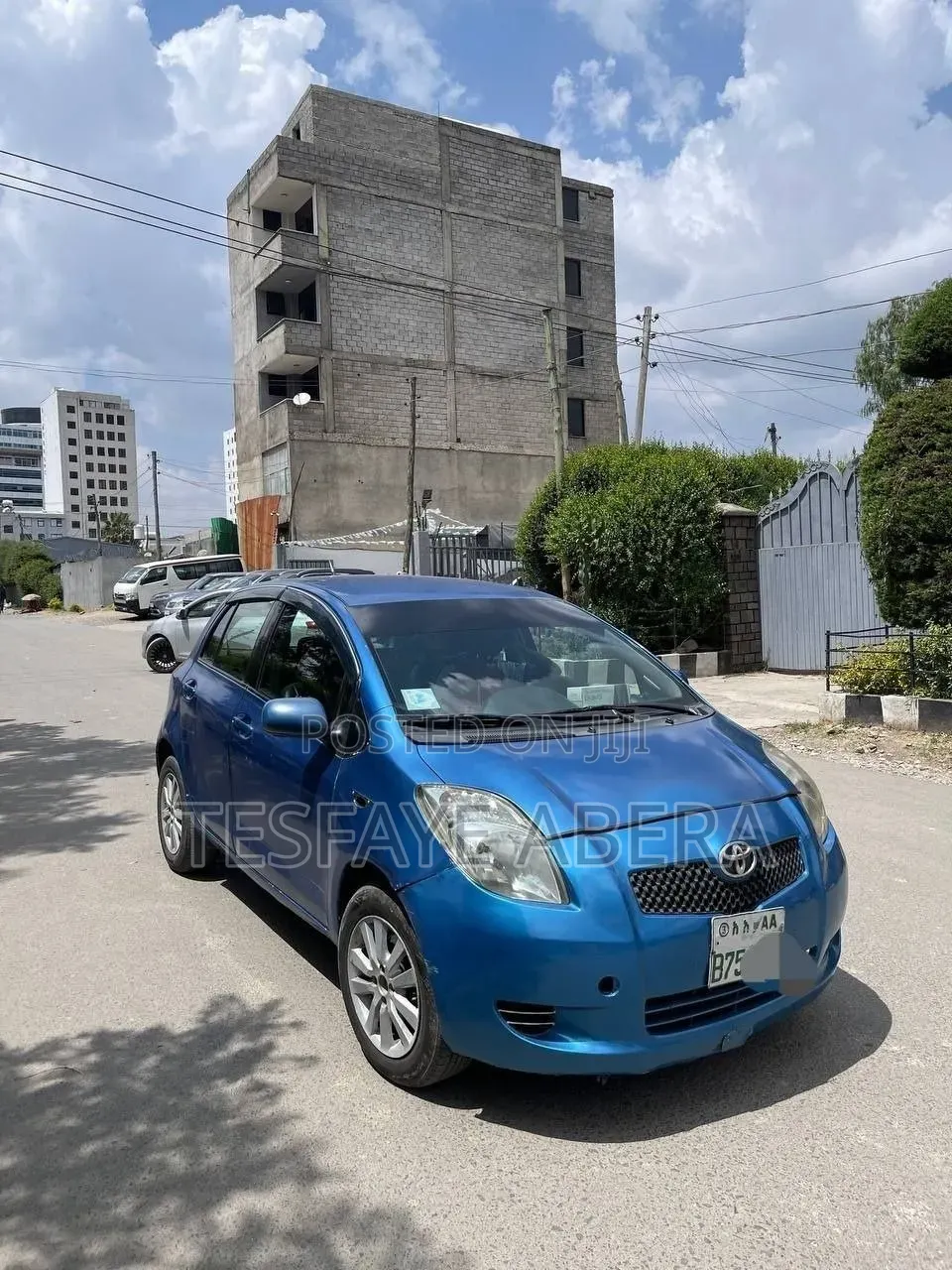 Toyota Yaris 2006 Blue