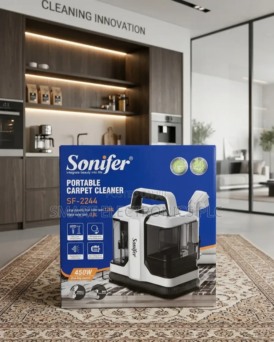 Sonifer Portable Carpet Cleaner – Sf-2244 
Keep Your Carpets,