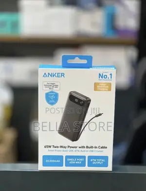 Anker Power Bank (20K MAh 65W