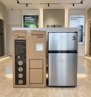 Midea Double-Door Refrigerator – 134l 
Upgrade Your Kitchen