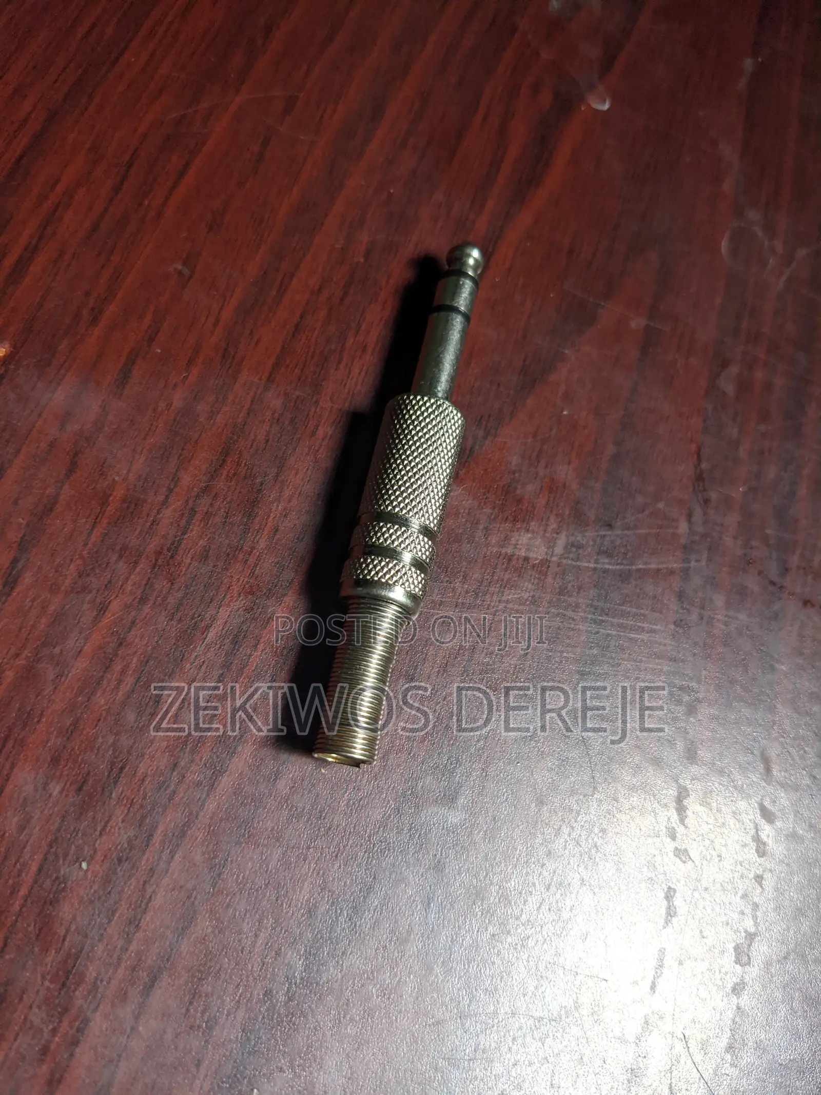 Metal 6.35 Mm (1/4-Inch) Audio Jack Connector
