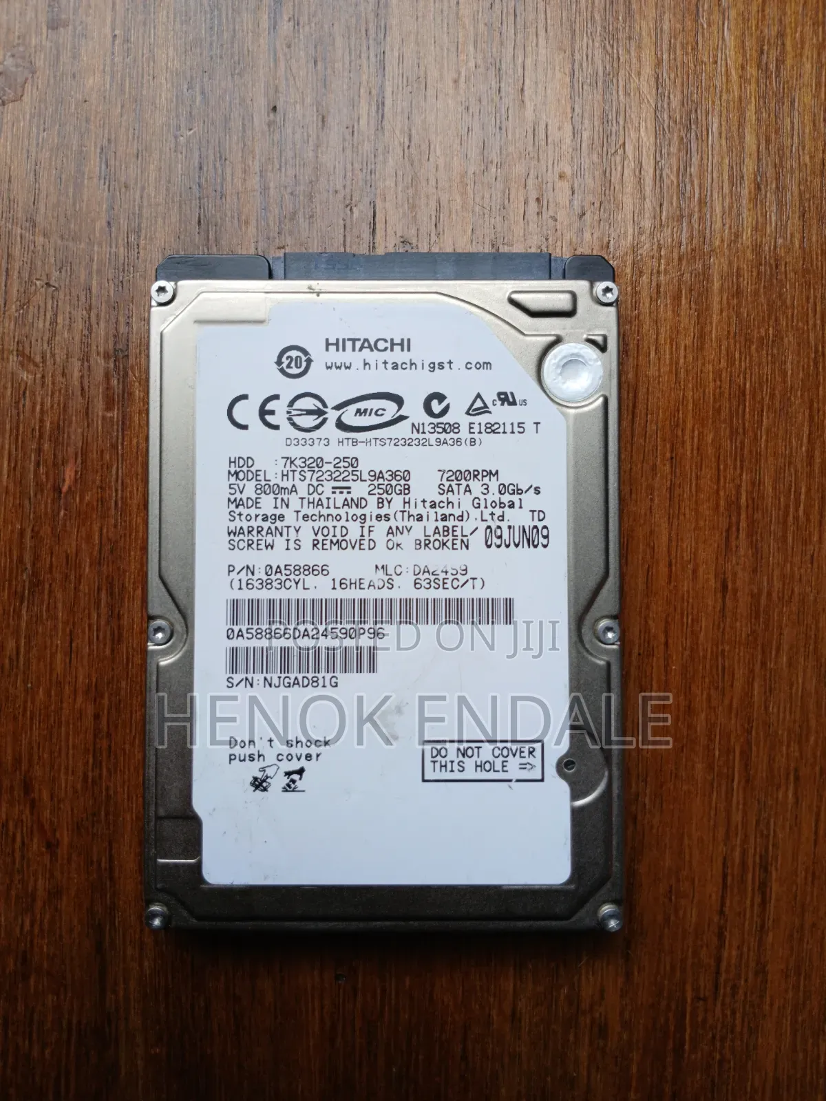 Hitachi Hard Disk