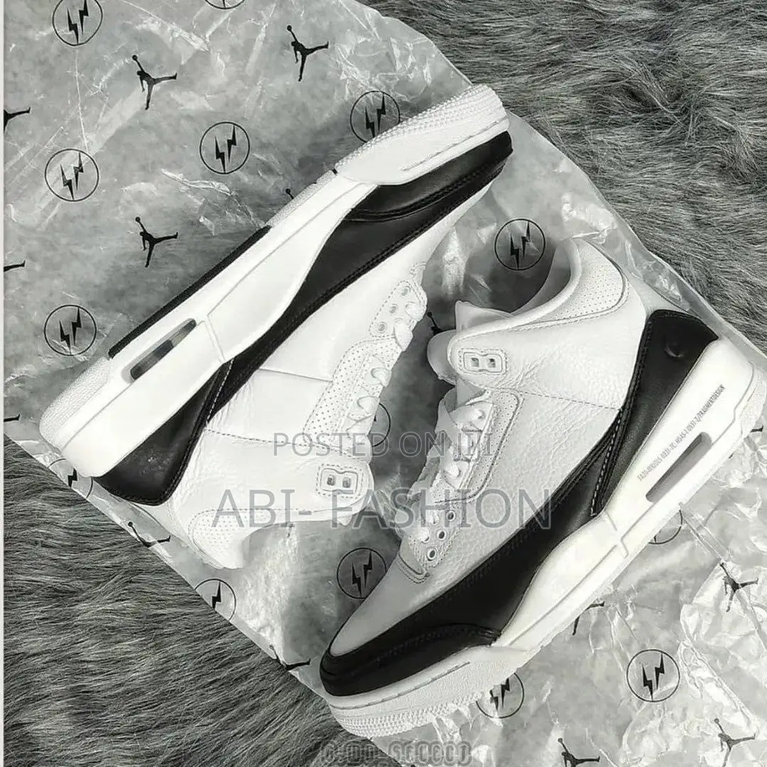 Air Jordan 3 Retro White Black | New Arrival | Size 40, 41, 42, 43, 44