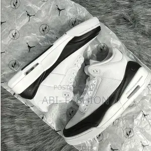 Air Jordan 3 Retro White Black | New Arrival | Size 40, 41, 42, 43, 44