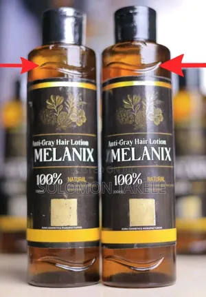 Melanix Anti-Gray Hair Lotion ሜላኒክስ የሽበት ማጥፊያ አዲሱ በ300ml