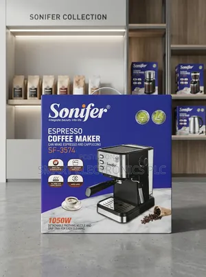Sonifer 20 Bar Coffee Machine 
Bring the Coffee Shop Experience To