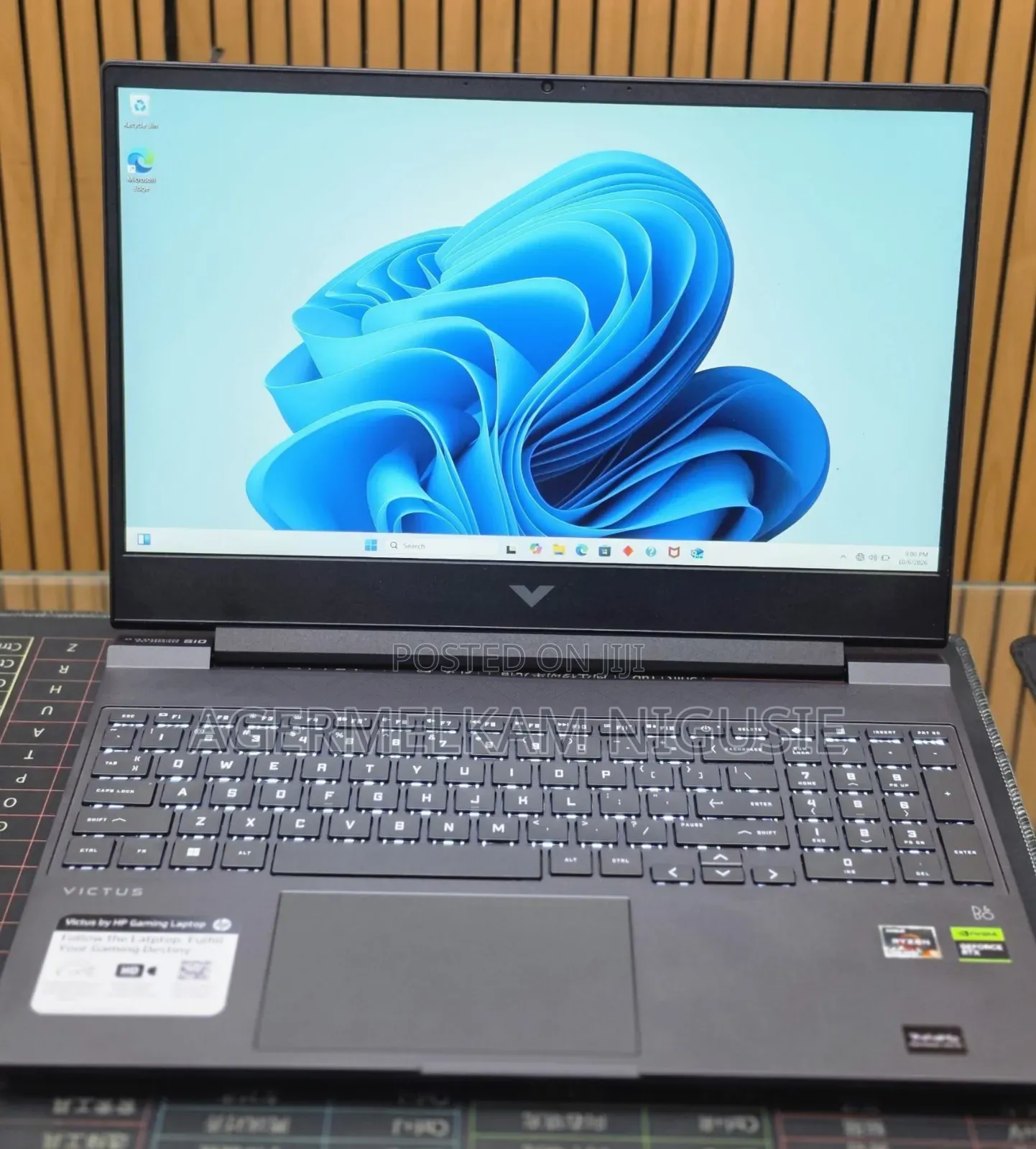 New Laptop HP Victus 15 8GB AMD Ryzen 5 SSD 512GB