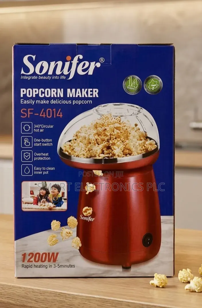 Sonifer Popcorn Maker – Sf-4014 Enjoy Fresh, Delicious Homemade