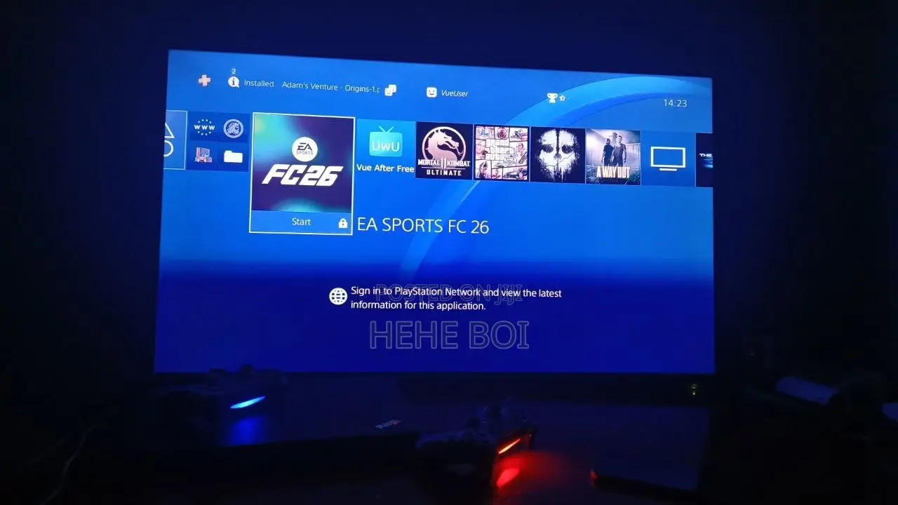 Jailbroken PS4 Fat