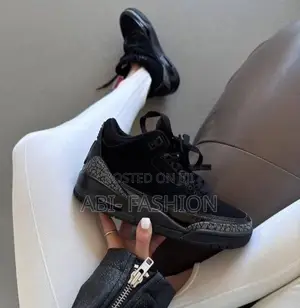 Air Jordan 3 Black Cat | New Arrival | Size 40, 41, 42, 43, 44