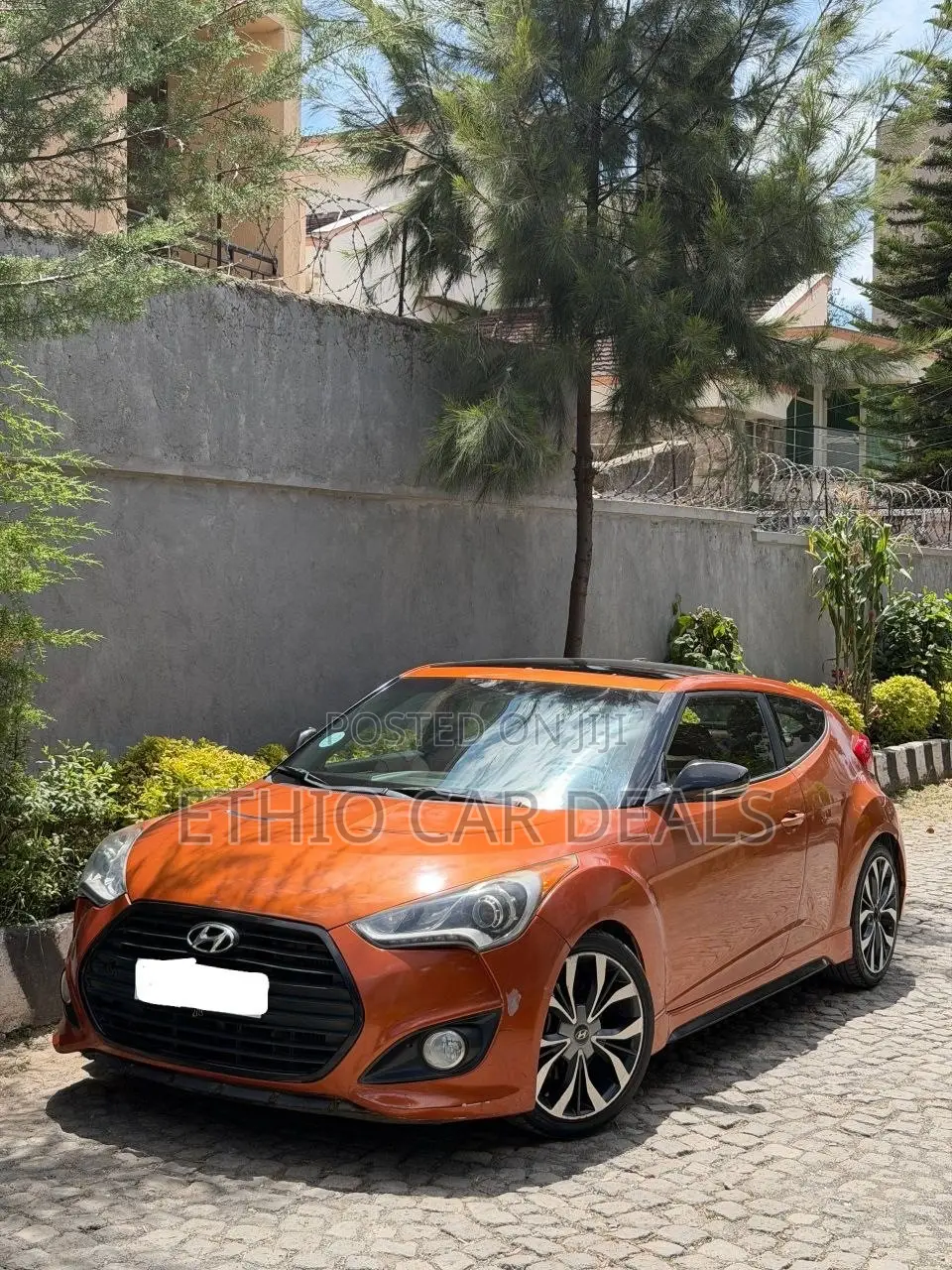 Hyundai Veloster 2014 Orange