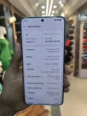 New OnePlus 13 512 GB White
