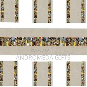 7 PSC Saba Table Mat With Runner ሳባ የጠረፔዛ ምንጣፍ ከነ ራነር