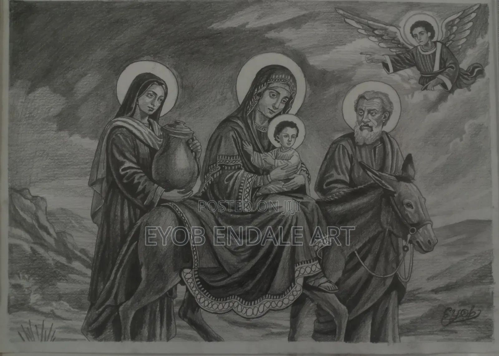 Hand Made Pencil Drawing