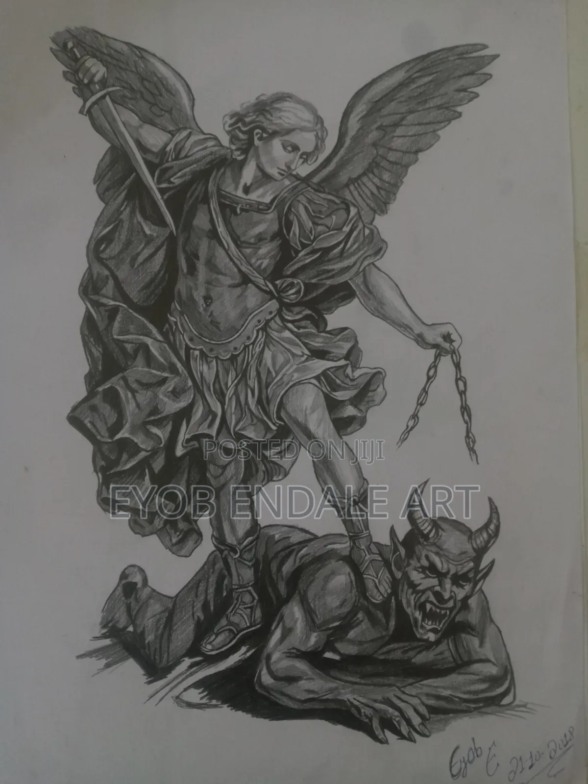 Hand Made Pencil Drawing