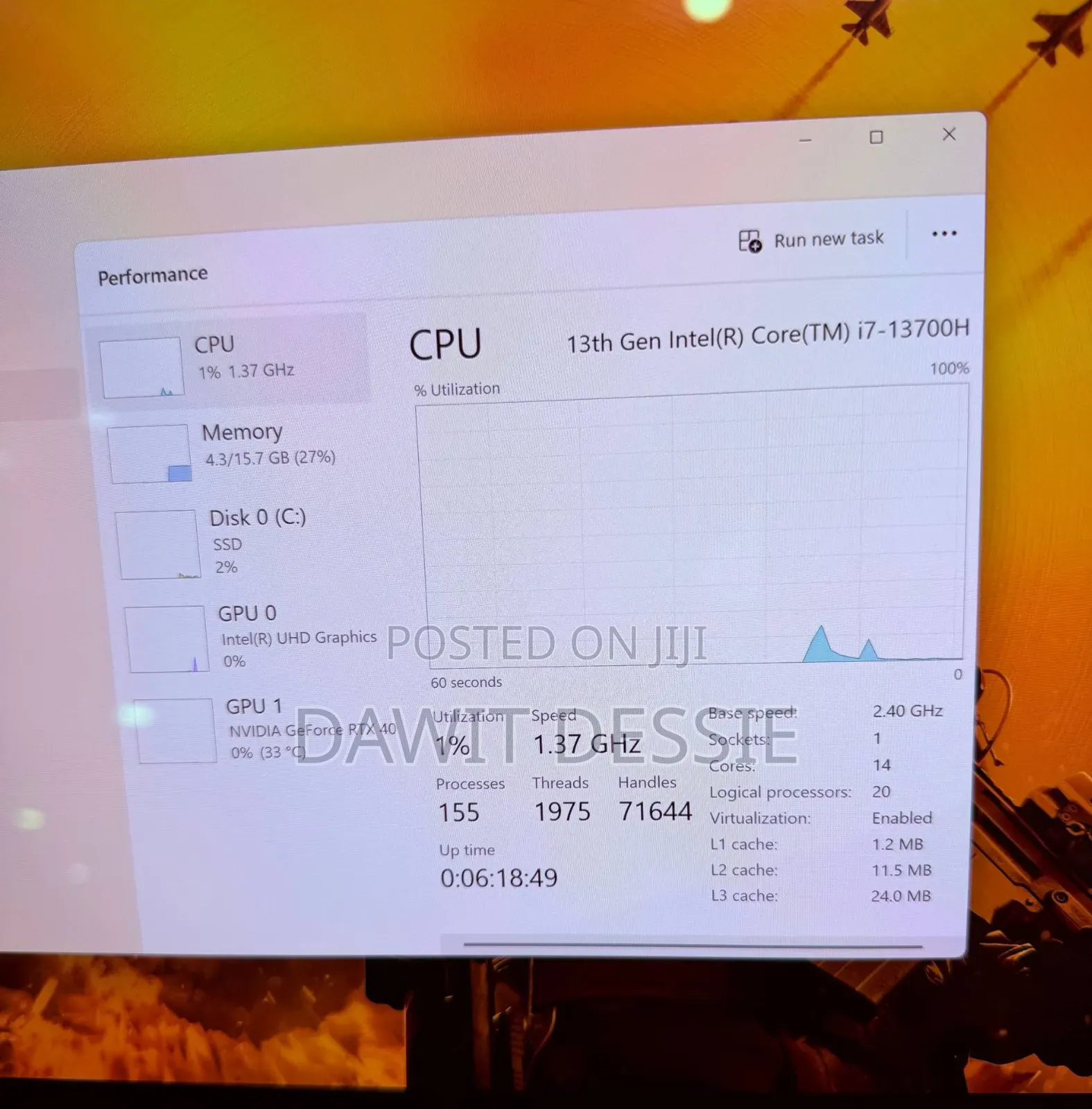 New Laptop Dell XPS 15 16GB Intel Core i7 SSD 1T