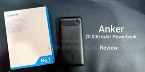 Anker 87W Laptop Power Bank 20,000mAh With Built-in Cable - Original