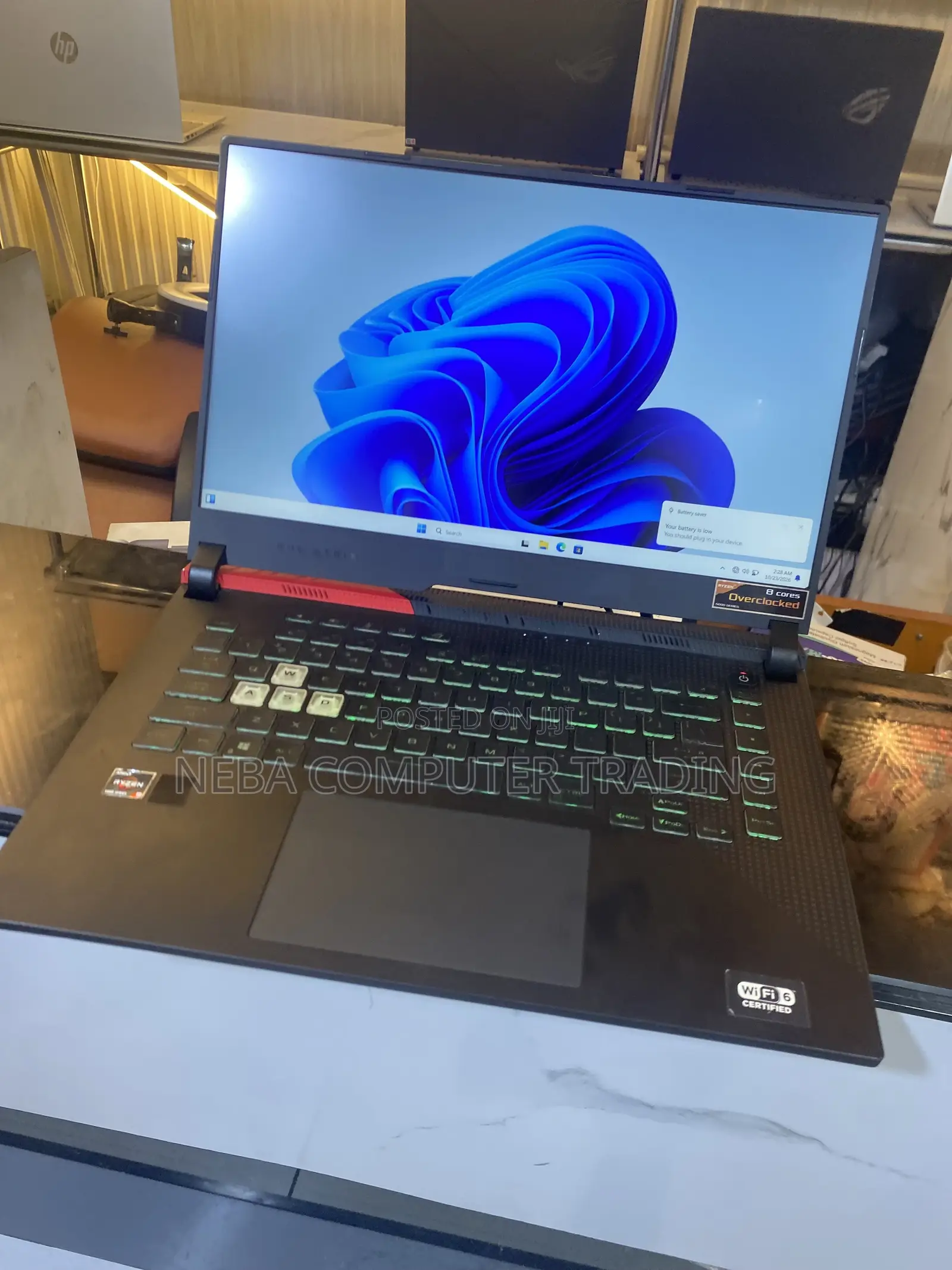 New Laptop Asus ROG Strix G15 16GB AMD Ryzen 9 SSD 512GB