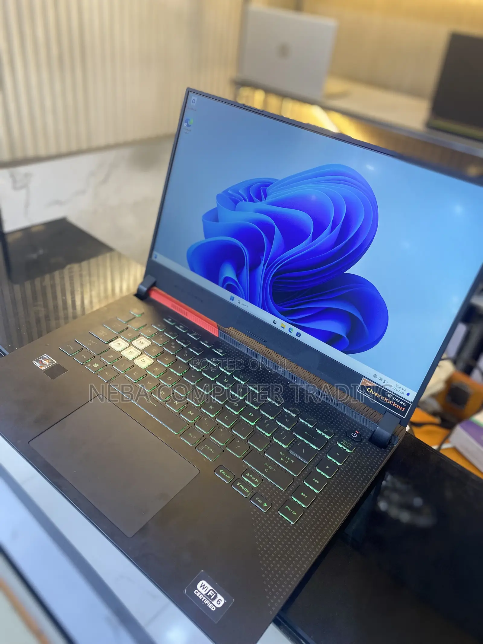 New Laptop Asus ROG Strix G15 16GB AMD Ryzen 9 SSD 512GB