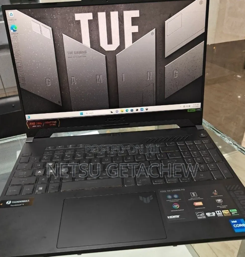 New Laptop Asus TUF Dash F15 16GB Intel Core i7 SSD 512GB