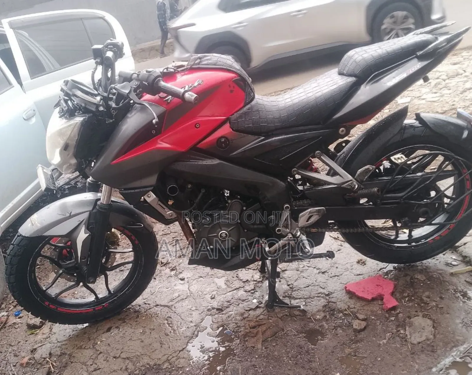 Bajaj Pulsar NS 200 2018 Red