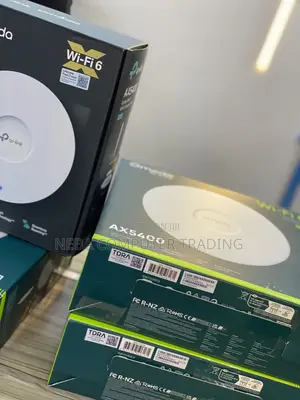  TP-Link Omada EAP670 AX5400 Ceiling Mount Wi-Fi 6 Access Point.