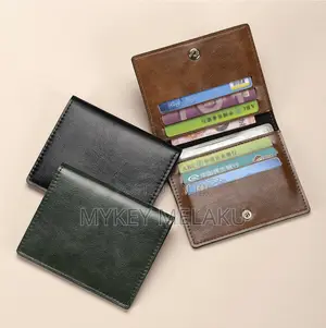 Card Wallet (የቆዳ ካርድ መያዣ ቀጭን፣ ዘመናዊ እና ውብ)