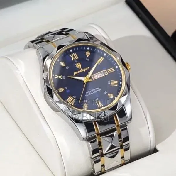 Poedagar Business Casual Wristwatch Waterproof Luminous Watch