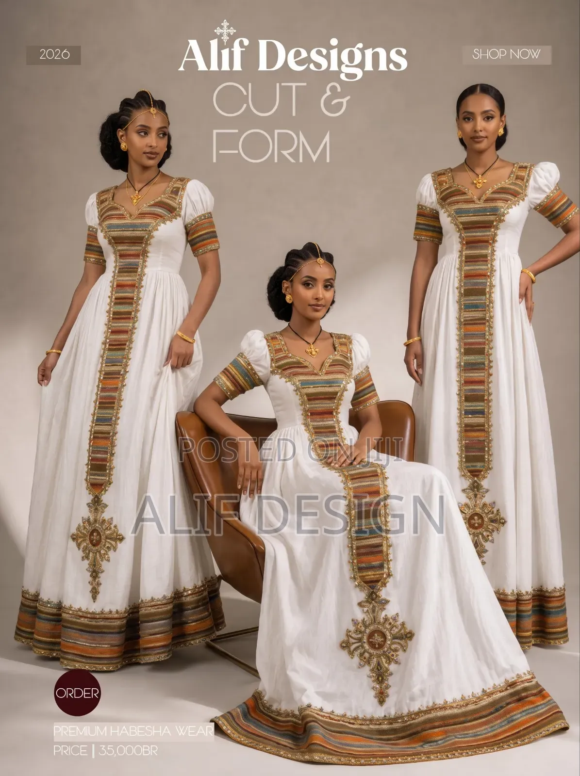 Elegant Habesha Dresses for Occasions