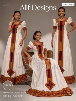 Elegant Habesha Dresses for Occasions