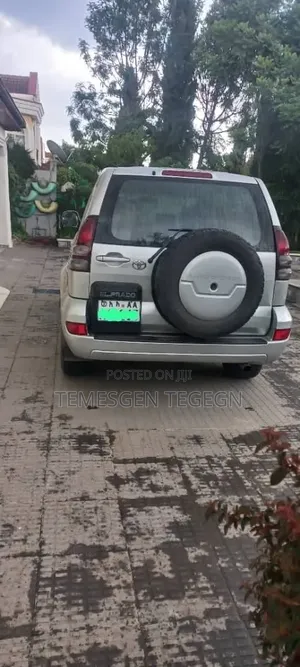 Toyota Land Cruiser Prado 2008 Silver