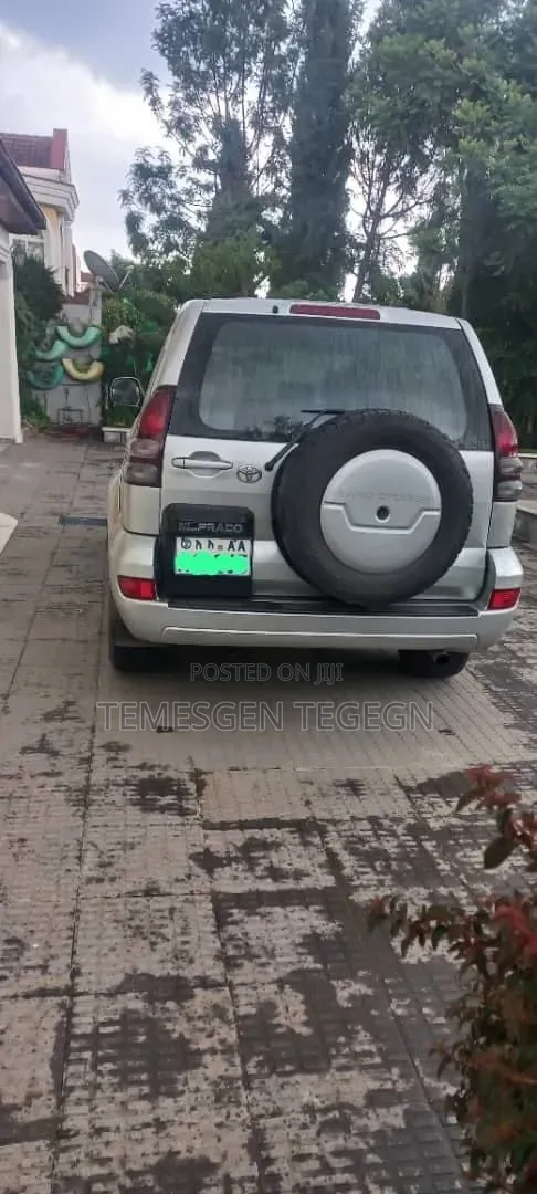 Toyota Land Cruiser Prado 2008 Silver