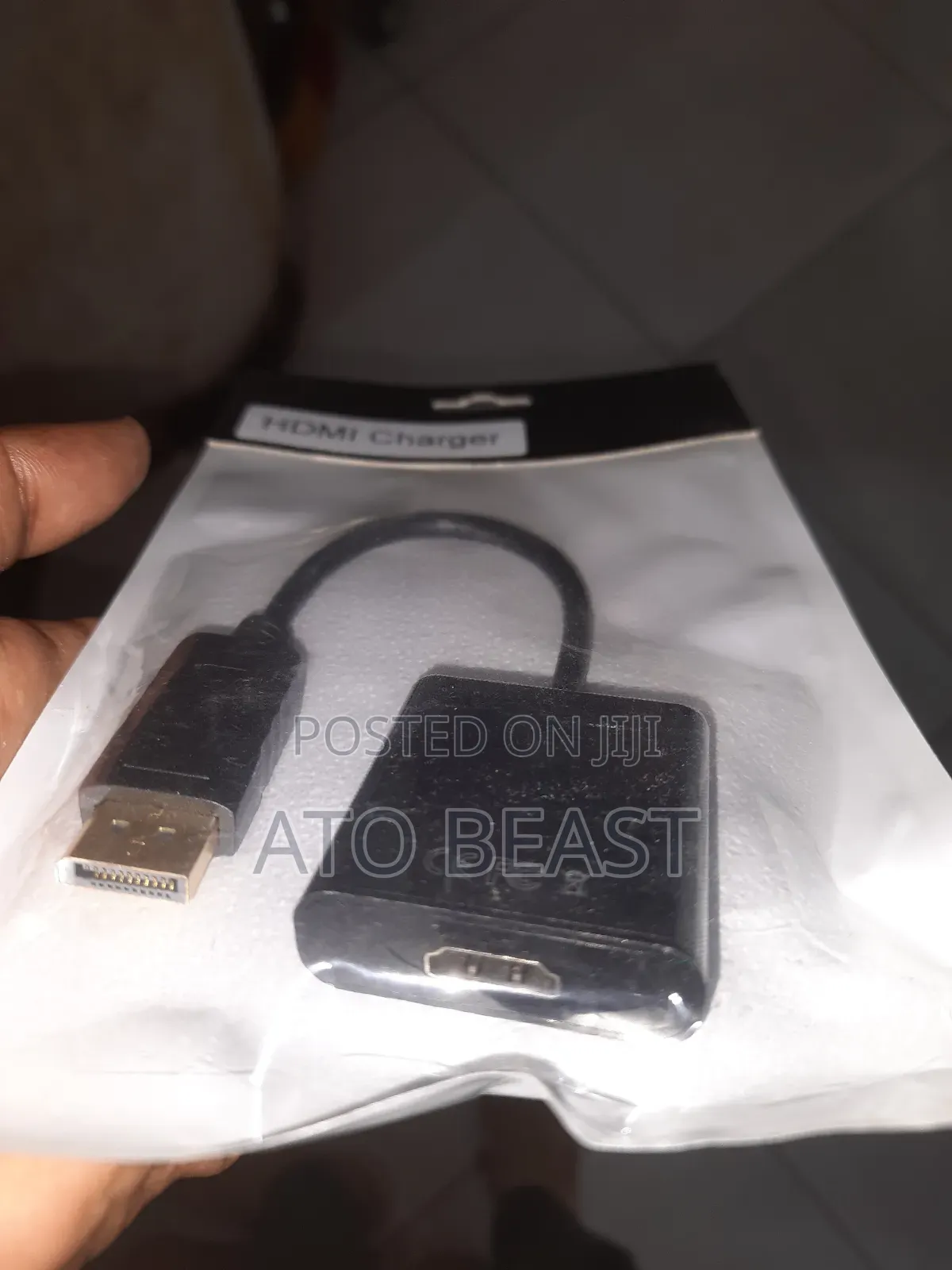 DisplayPort to HDMI Adapter, Despite the Package Label Confusingly