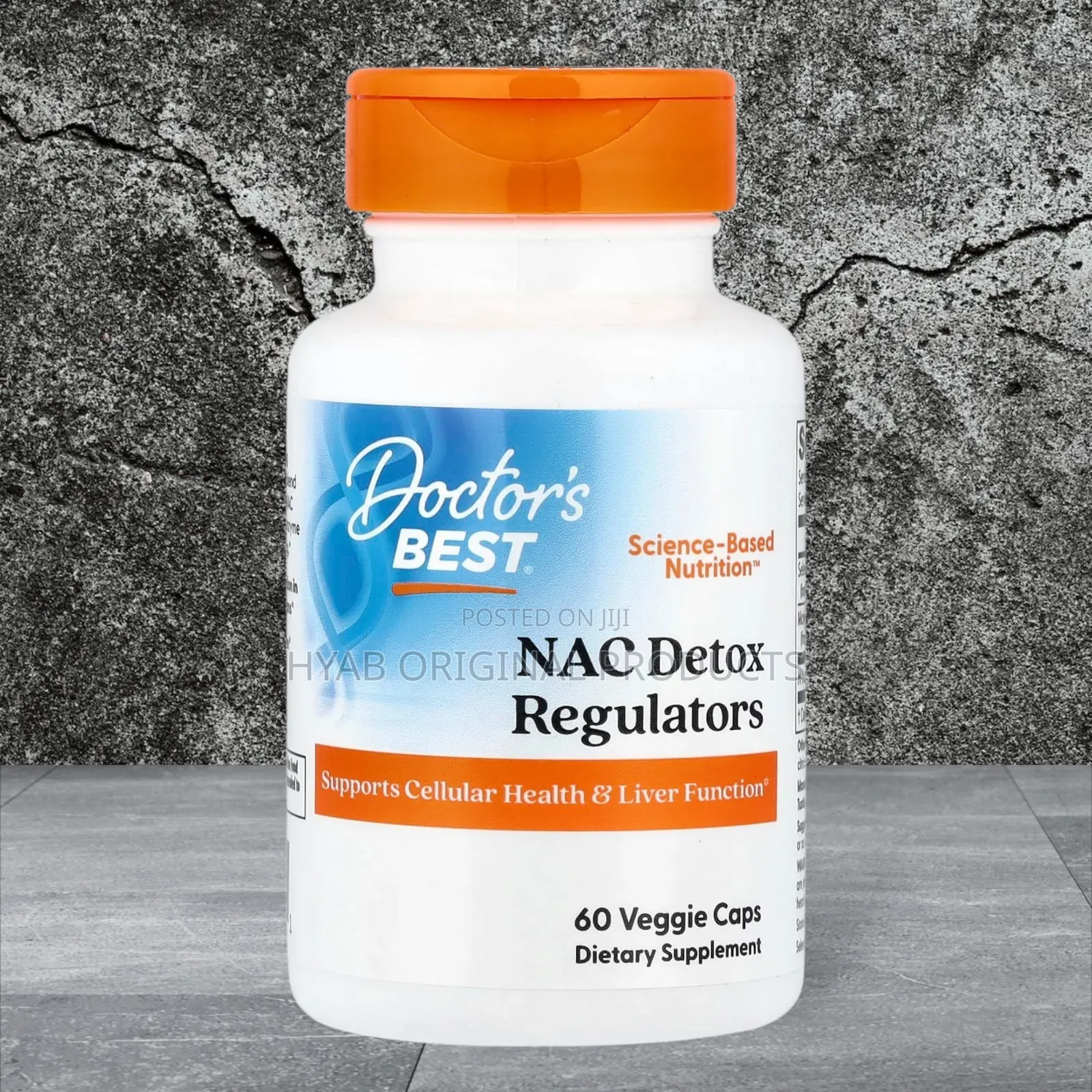 NAC Detox Regulators, 60 Veg Caps. ለጉበት ጤና ድጋፍ
