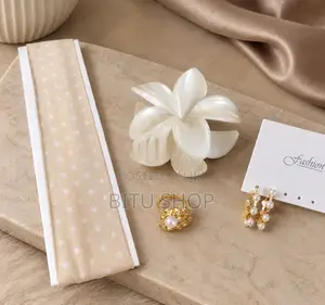 Set Clawclip,headband, Earing and Ring