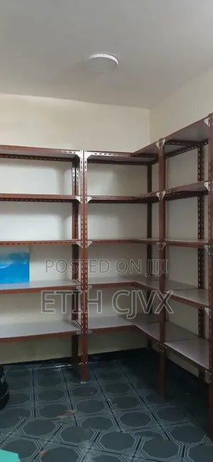 ተገጣ ጣሚ የብረት መደርደርያ ስራ Dixon Shelf Work