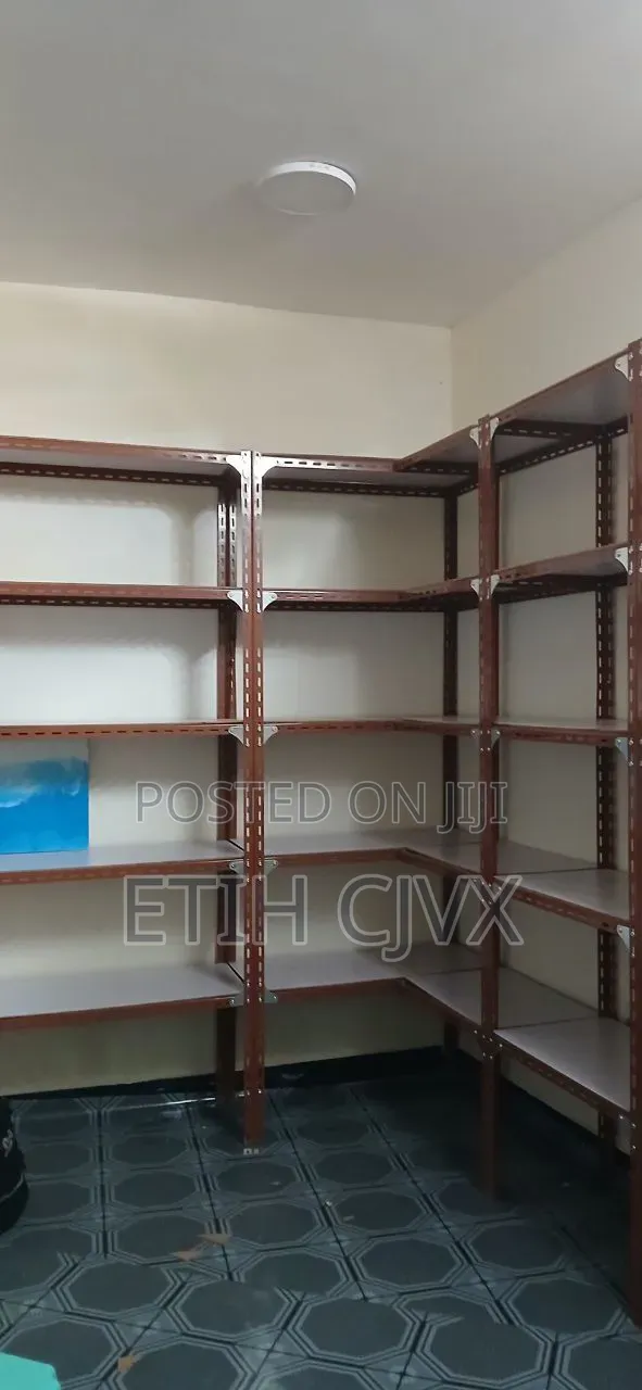ተገጣ ጣሚ የብረት መደርደርያ ስራ Dixon Shelf Work
