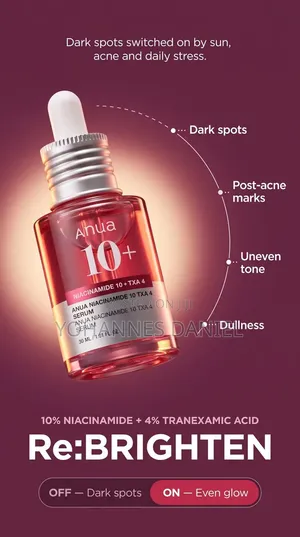 Anua Niacinamide Serum – Facial Brightening Skincare